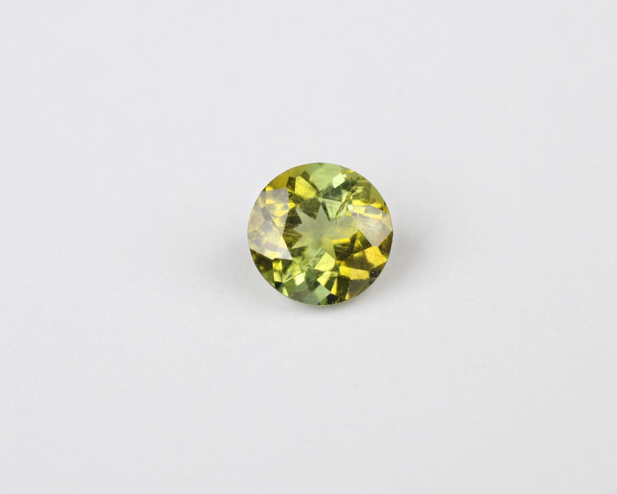 Tourmaline green round 4 mm 0.28 ct