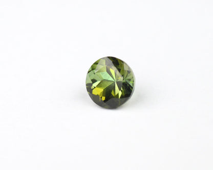 Tourmaline green round 4 mm 0.35 ct