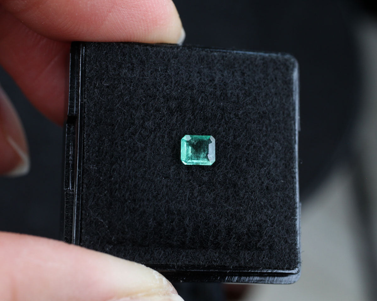 Shakiso Smaragd rektangel 0,2 ct
