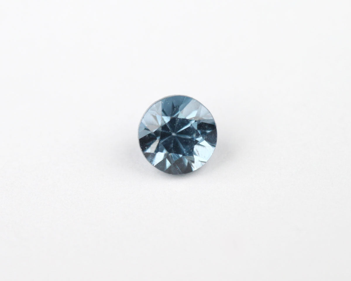 Spinell blå rund 3 mm 0,14 ct