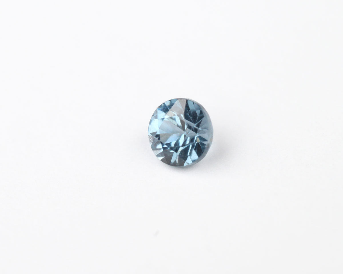 Spinel blue round 3 mm 0.14 ct