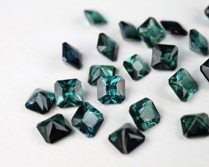 Turmalin grönblå 4,5 mm 0,4 ct