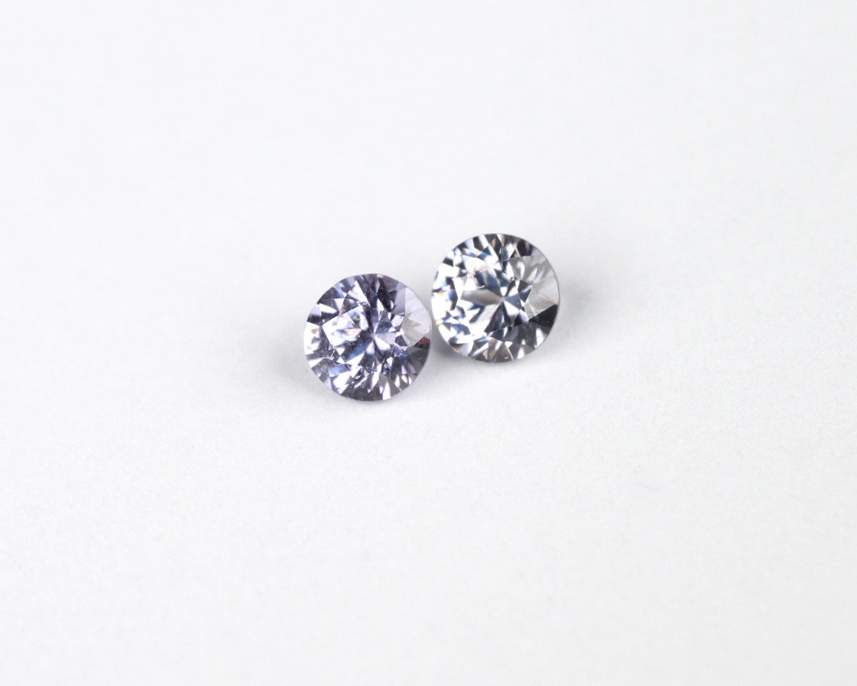 Spinel lila rund 3 mm par 0,28 ct