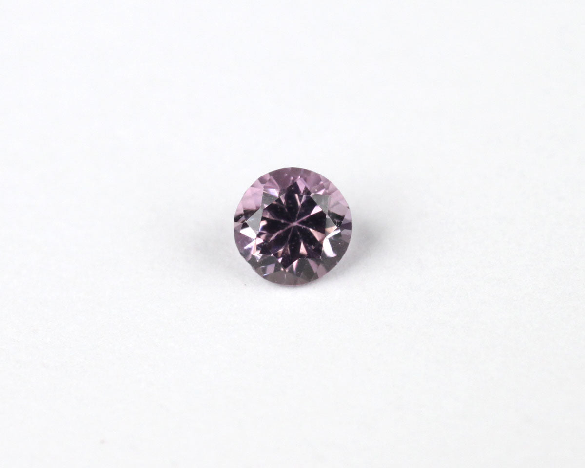 Spinel purple round 3 mm 0.14 ct