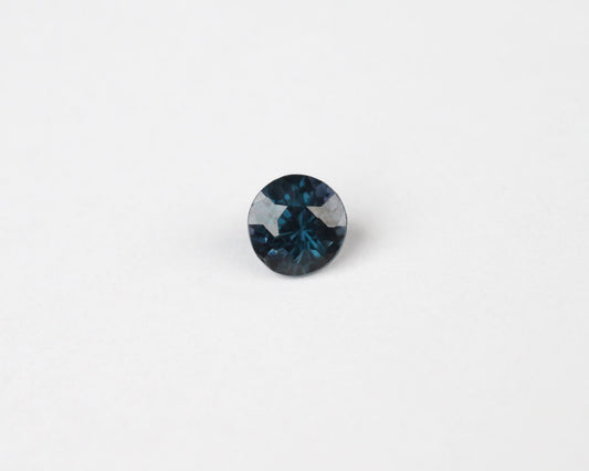Spinel blue round 4 mm 0.3 ct