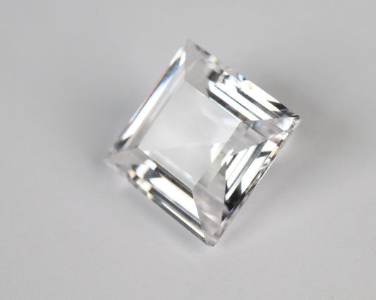 White Spinel Square 10.5 ct