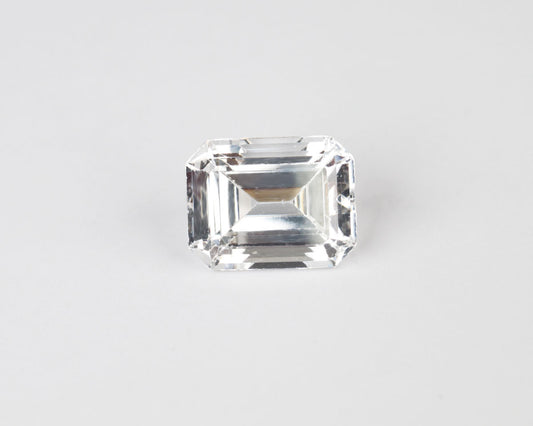 White Spinel Emerald cut 8.1 ct