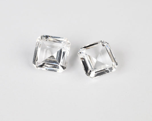 White Spinel square 2.65 ct