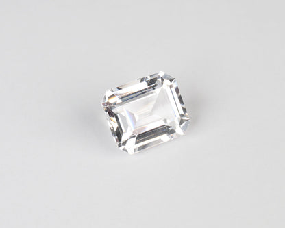 White Spinel emerald cut 9.5 ct