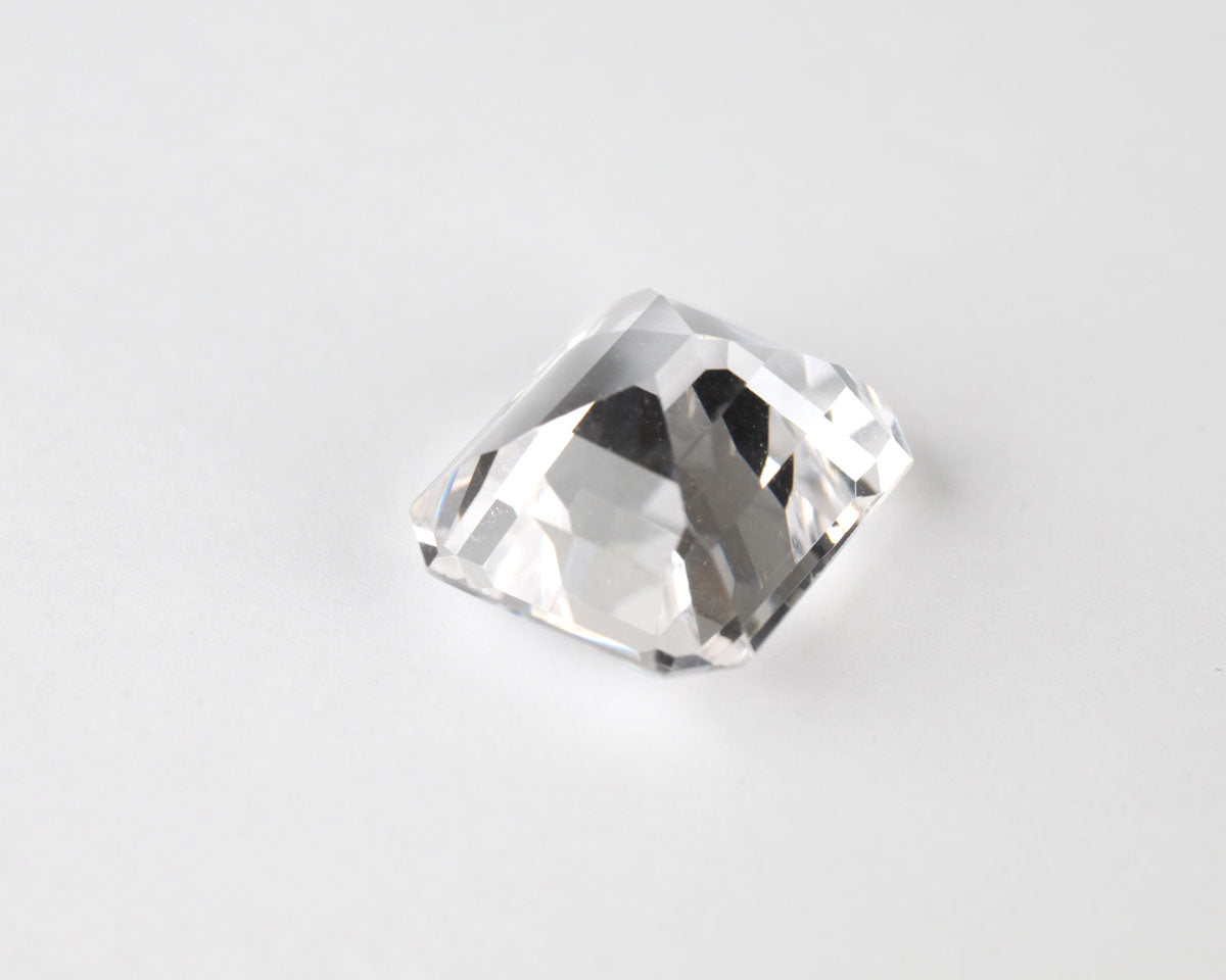 White Spinel emerald cut 9.5 ct