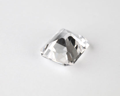 White Spinel emerald cut 9.5 ct