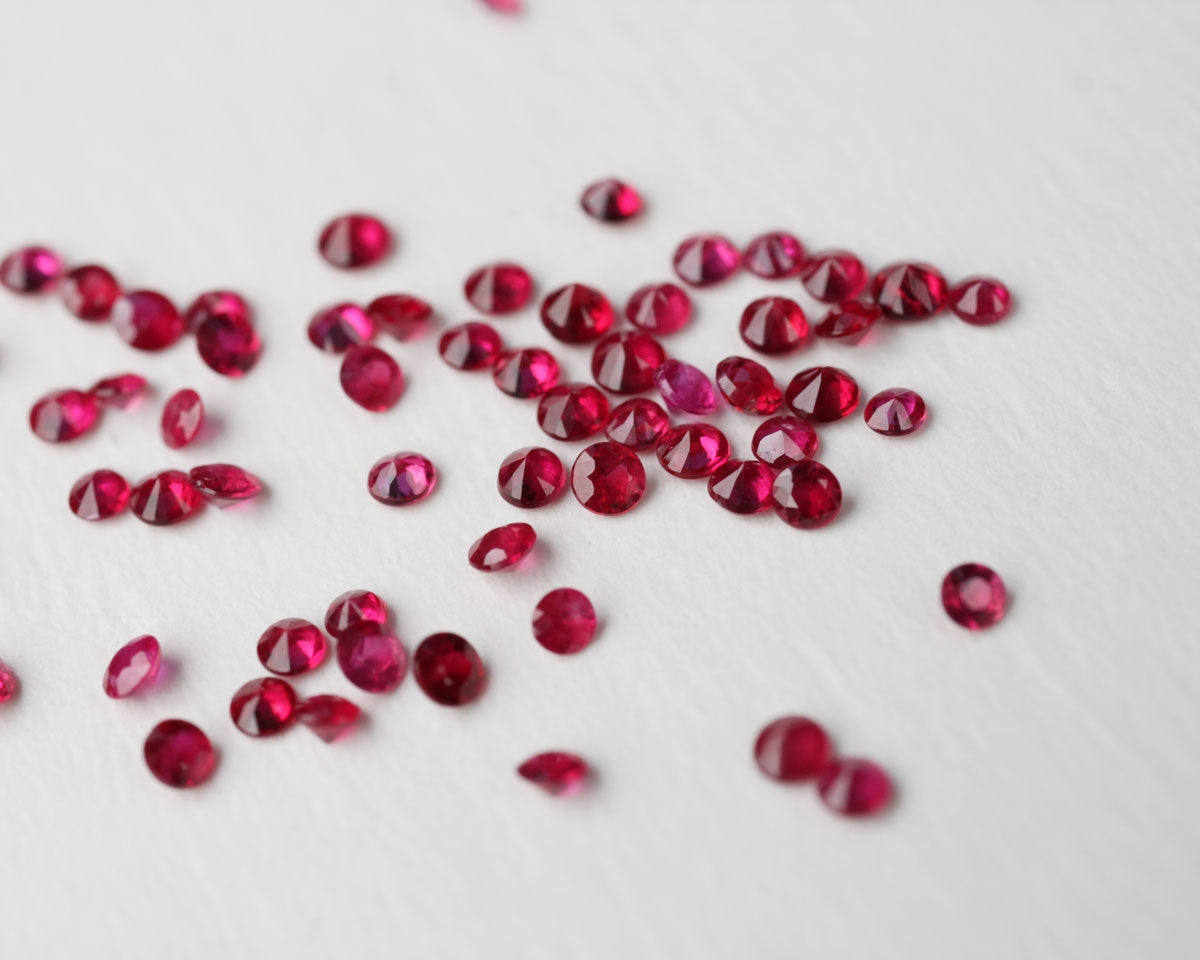 Ruby round 1.4-1.6 mm