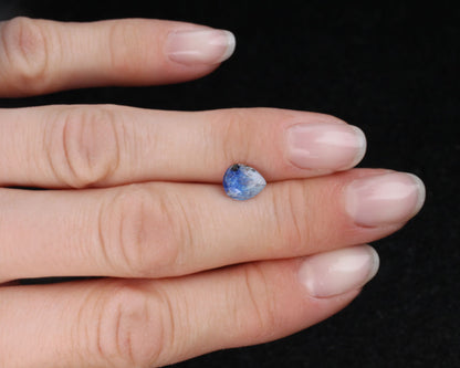 Afghanite drop 8x6 mm 0.7 ct