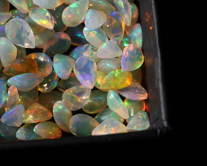 Wollo Opaldroppe 4x6 mm