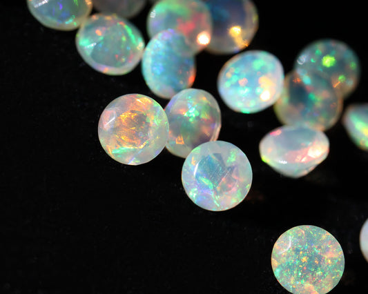 Wollo Opal Facet Rund 4mm 0.2 ct