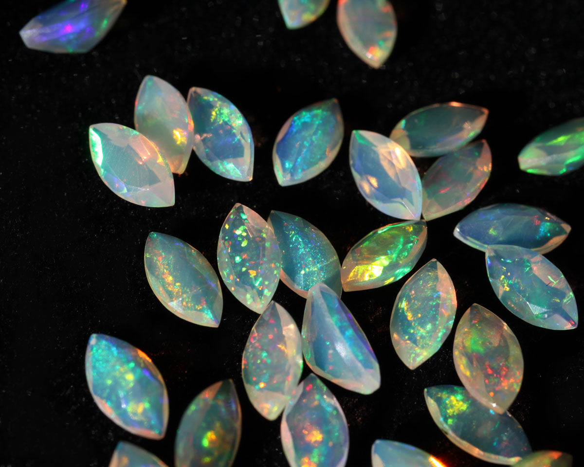 Wollo Opal Facet Markis 6mm 0.16 ct