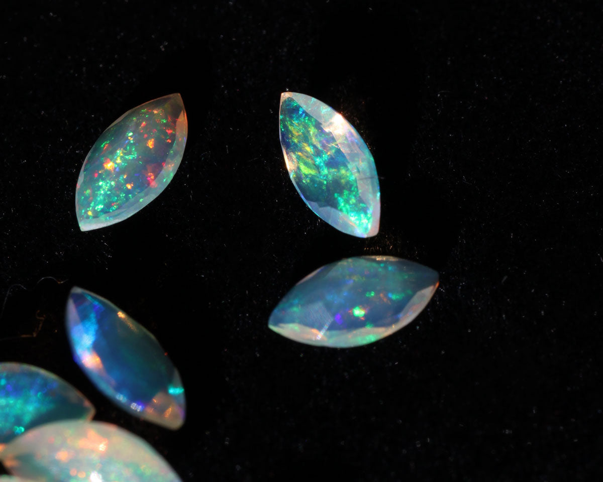 Wollo Opal Facet Markis 6mm 0.16 ct