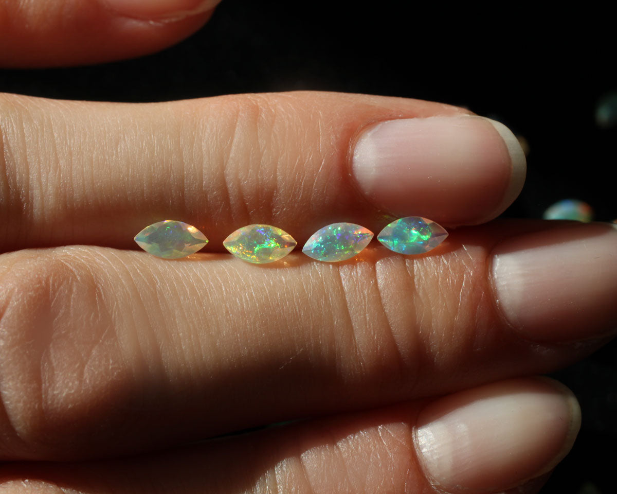 Wollo Opal Facet Markis 6mm 0.16 ct