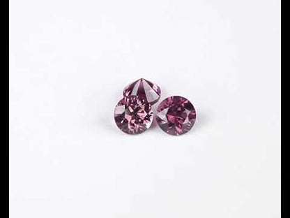 Spinell lila 3 mm 0,15 ct