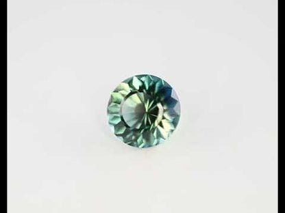 Safir blå rund 4 mm 0,44 ct 