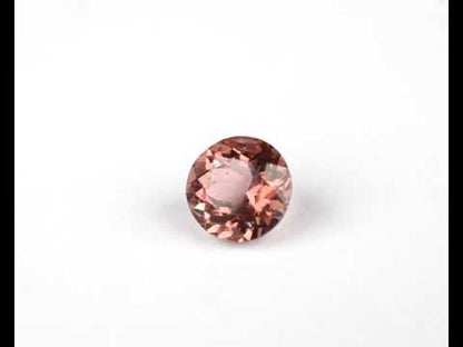 Turmalin rosa rund 5 mm 0,47 ct
