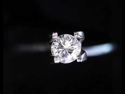 White Diamond round 4.5 mm 0.3 ct