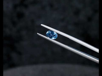 Safir blå oval 1,10 ct