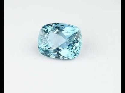 Aquamarine cushion 13.3 ct