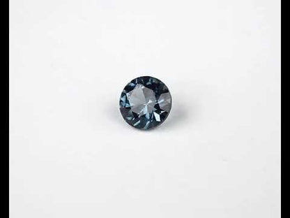 Spinell blå rund 4 mm 0,3 ct