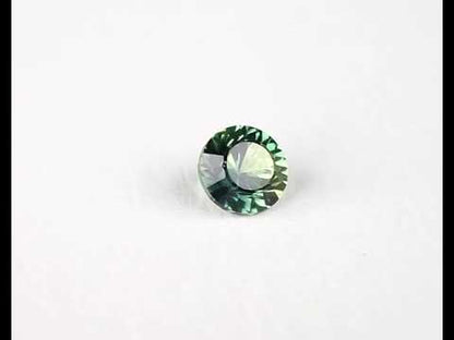 Safir blå/gul rund 5 mm 0,61 ct
