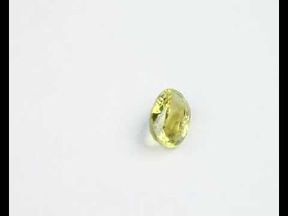 Chrysoberyl Neon yellow-green 1.28 ct