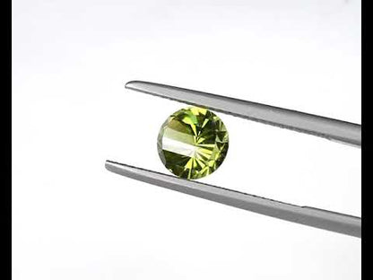 Peridot 1.58 ct round