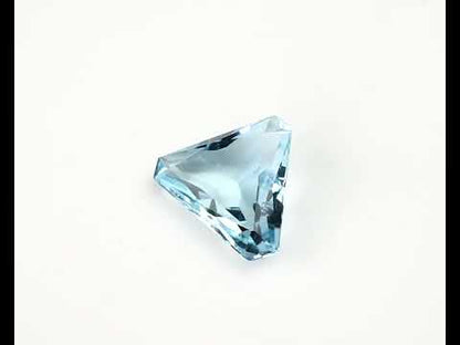 Aquamarine Cornered Triangular 15 mm 5.15 ct