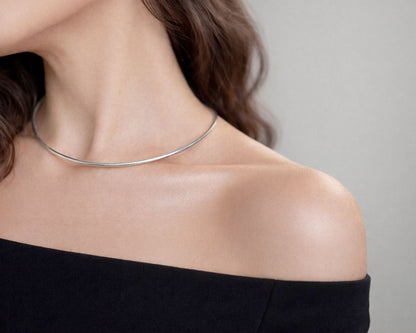 Halsband i silver