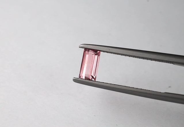 Pink Tourmaline Rectangle 0.68 ct