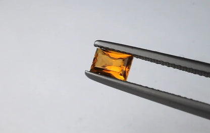 Canary Tourmaline Rectangle 0.57 ct