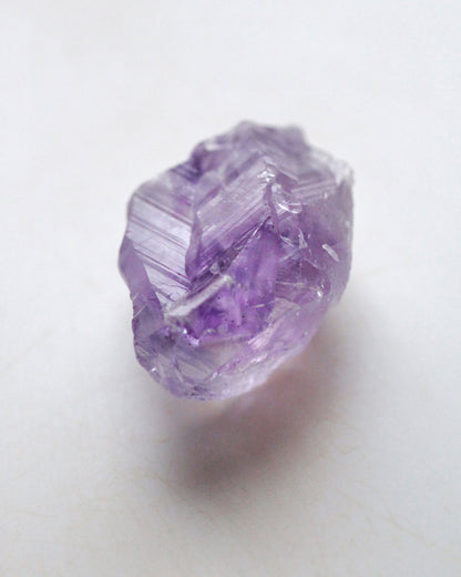 Rough amethyst crystal
