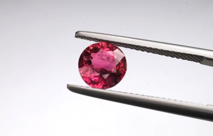 Pink Tourmaline Round 1.3 ct