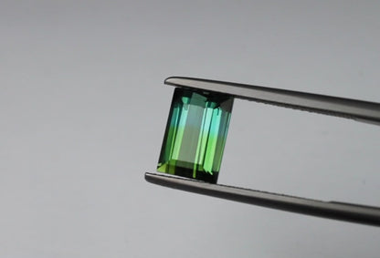 Bicolor Tourmaline Rectangle 2.75 ct