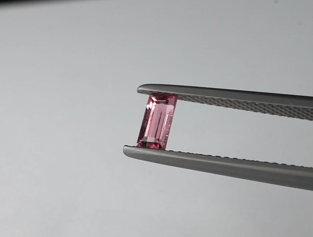 Pink Tourmaline Rectangle 0.4 ct