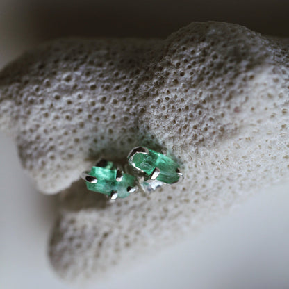Shakiso platinum earrings