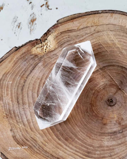 Rock Crystal Double Point