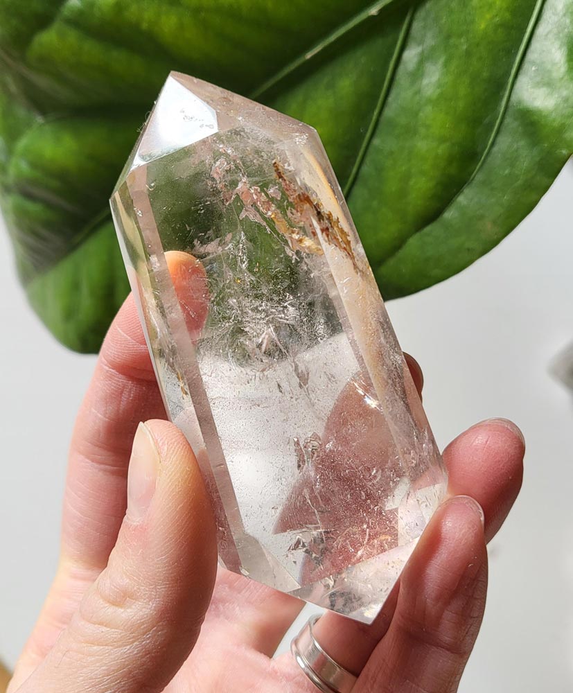 Rock Crystal Double Point