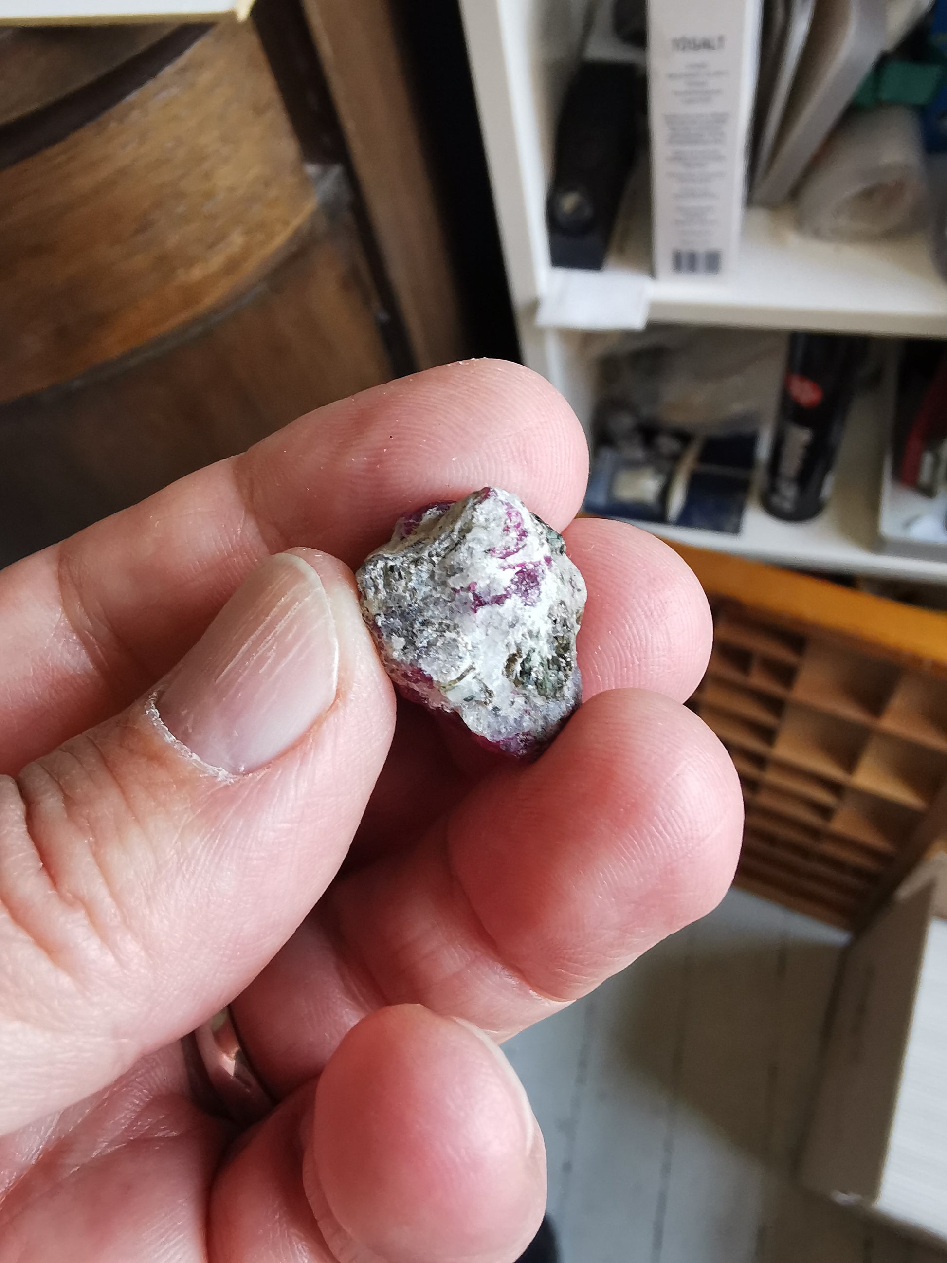 Greenland Ruby Corundrum 8.78 g