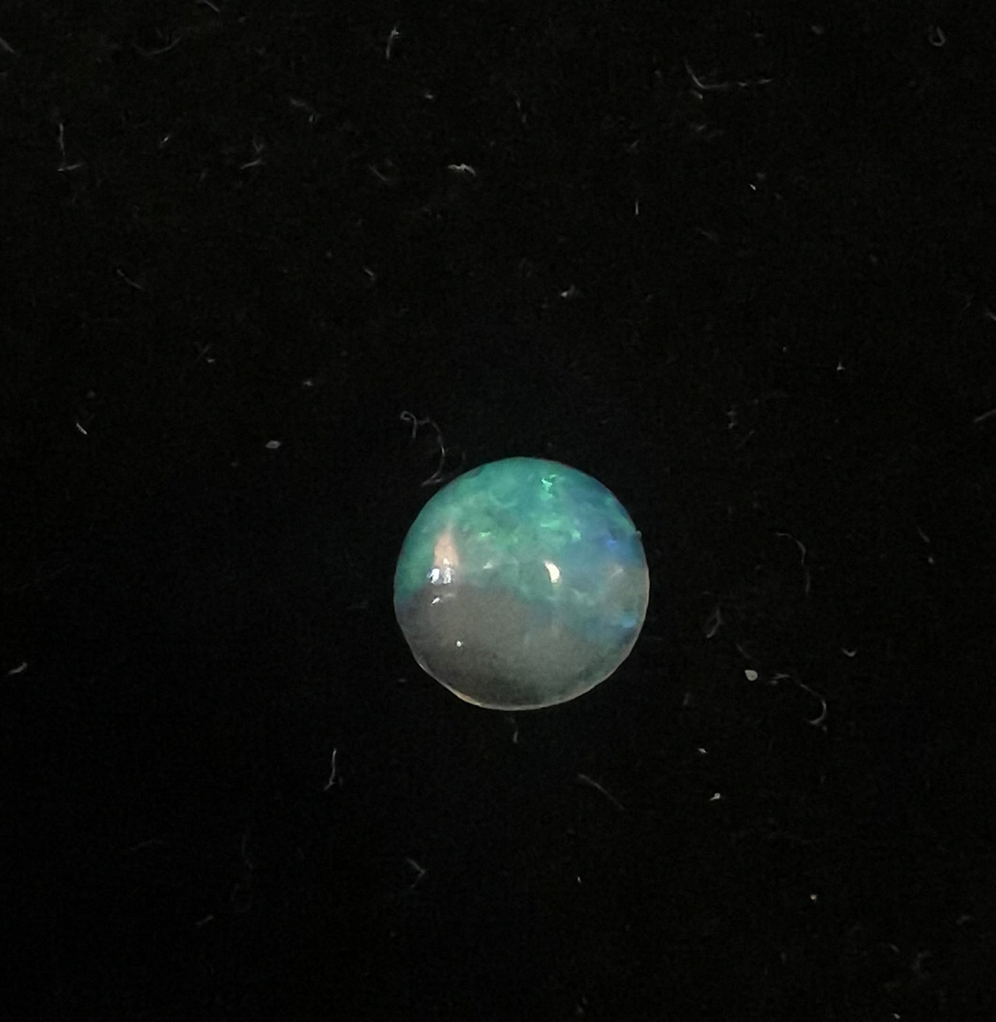 Australian Crystal Opal Round 0.15 ct