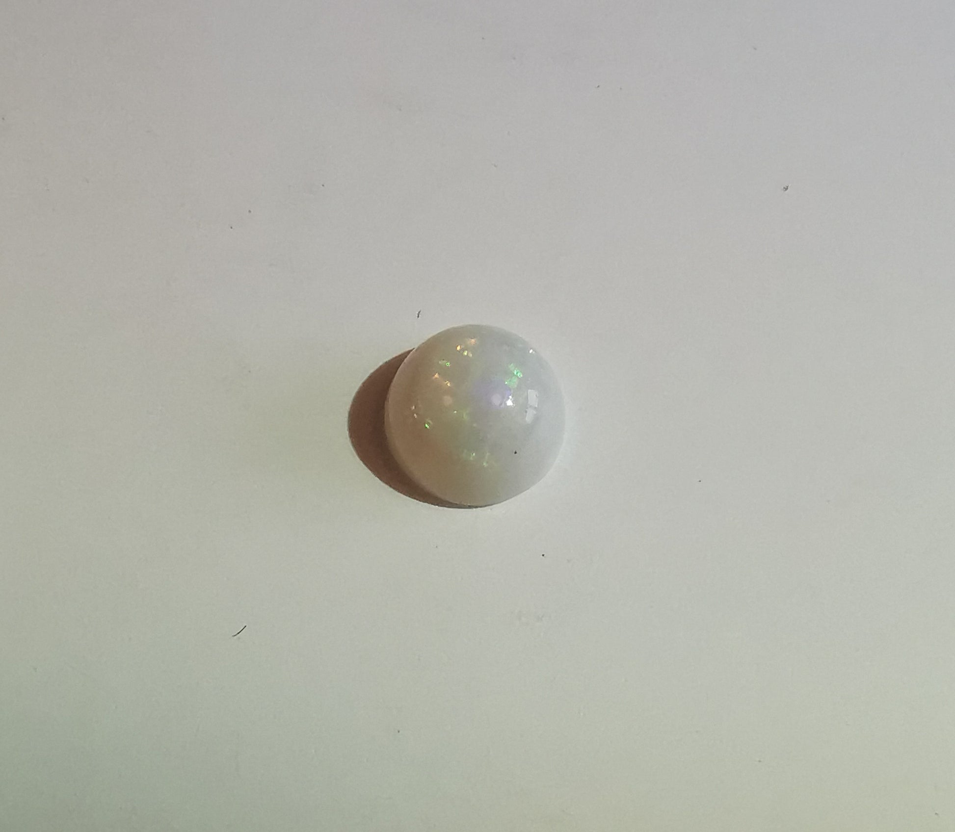 Australian White Opal Round 0.25 ct