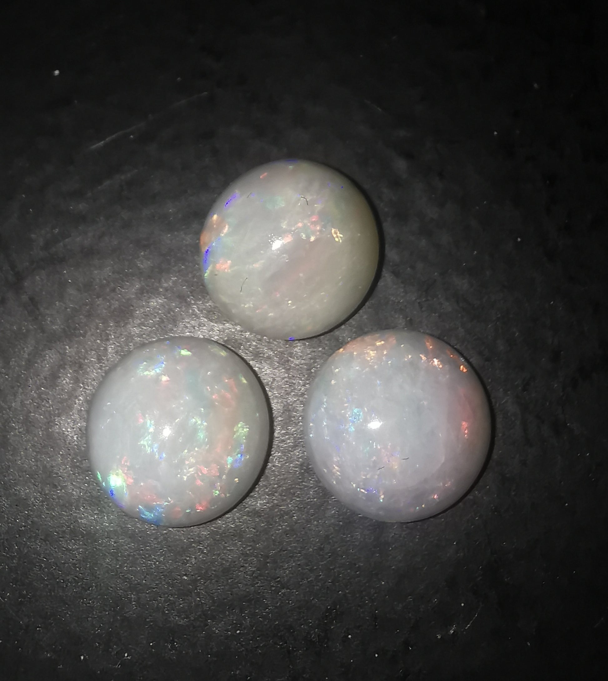 Australian White Opal Round 6 mm Lot