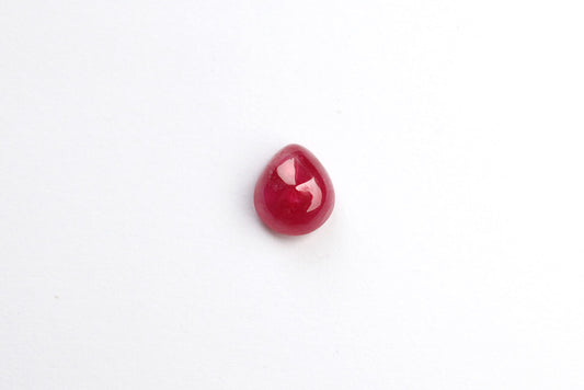 Ruby Cabochon Pear 0.88 ct