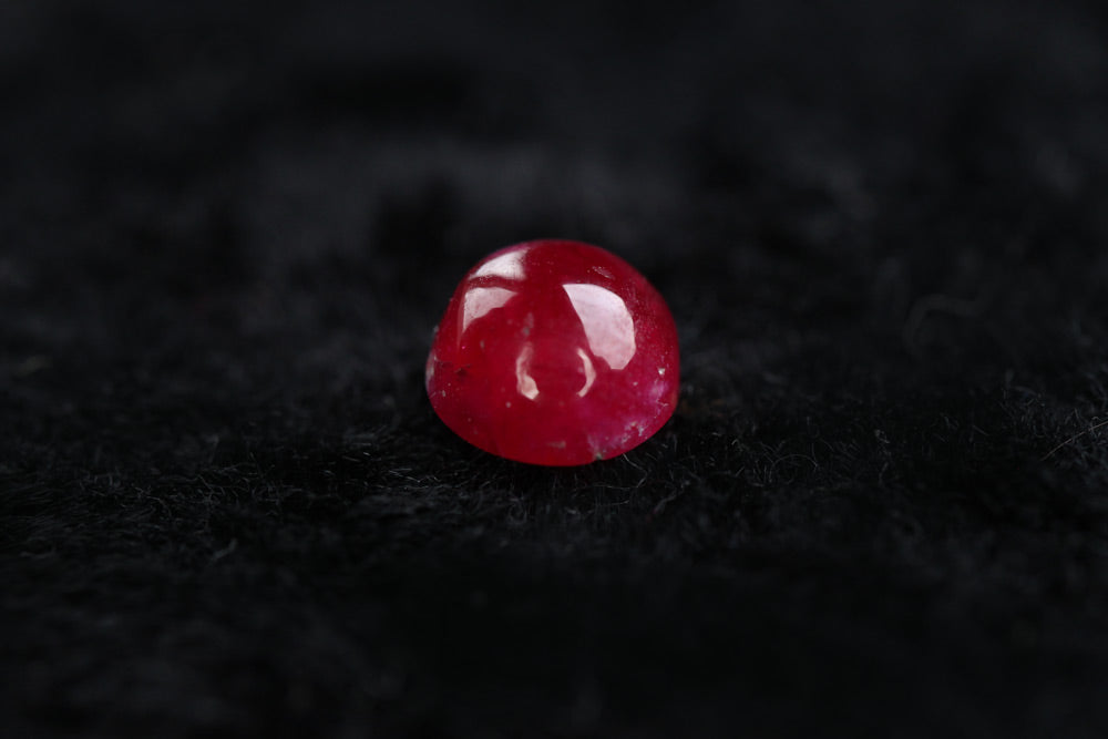 Ruby Cabochon Round 0.92 ct