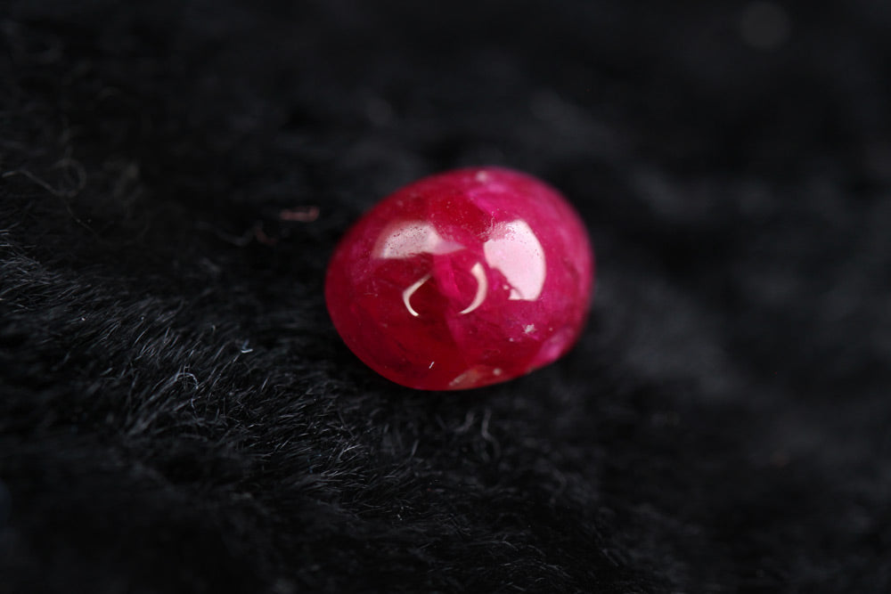 Ruby Cabochon Oval 1.14 ct
